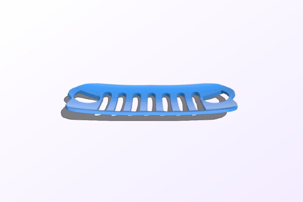 axial scx24 jeep front grille | 3d print model