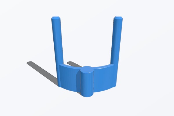 Fluke 1_4" Tripod Adapter | 3d print model
