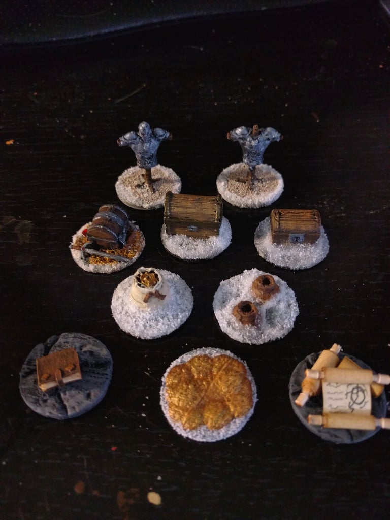 Frostgrave Treasure Tokens