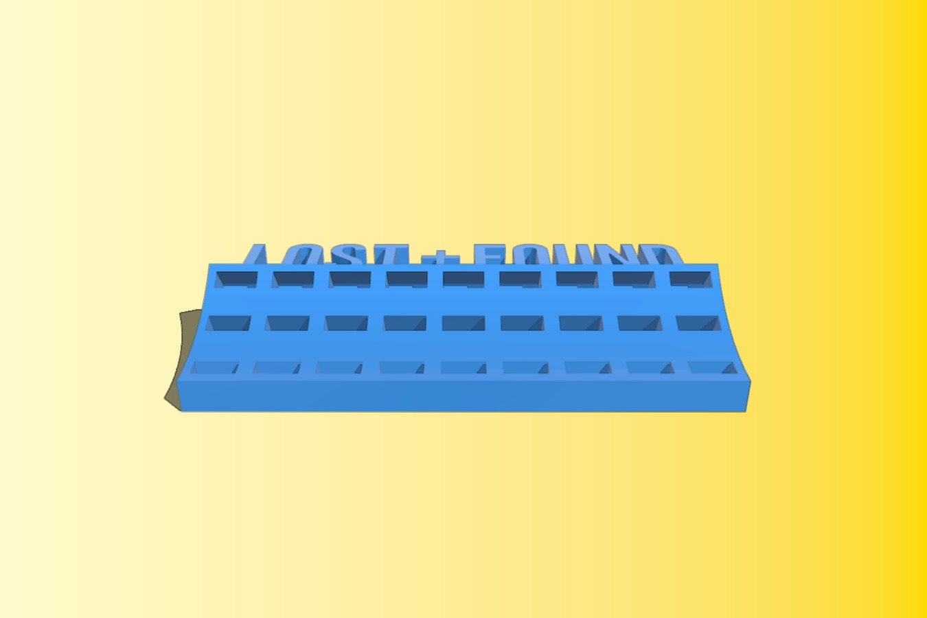 USB thumbdrive; lost and found Files to download and to 3D print for