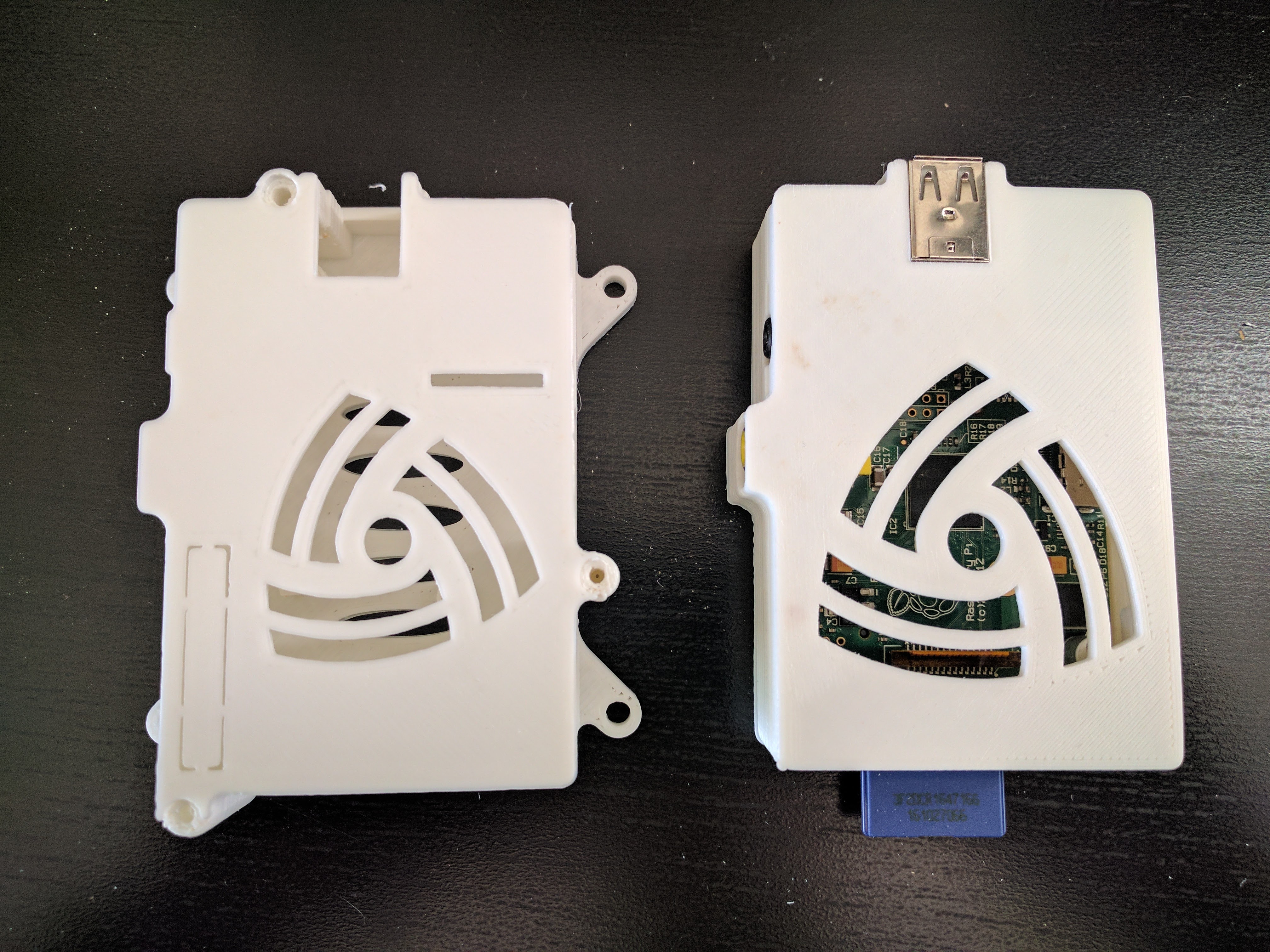 Raspberry Pi 1B Case - no screws