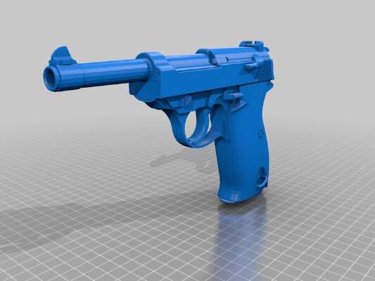 Walther P-38 Pistol ( Replica ) | 3d print model