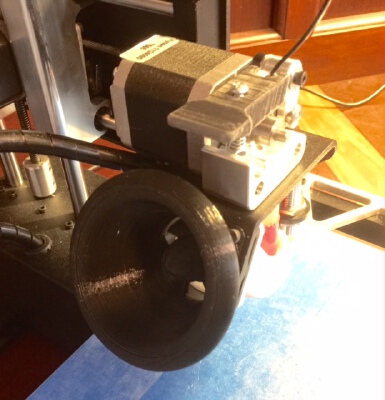 3D printer cooling fan  - Intake Velocity Stack! | 3d print model