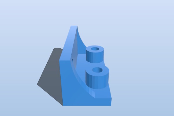 Geeetech 3D Touch Sensor Bracket Redraw | 3d print model