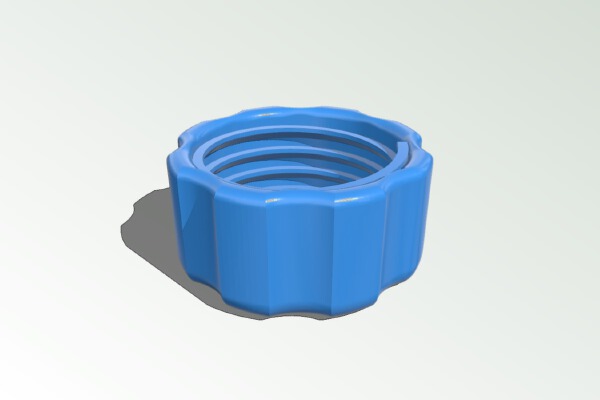 10 liter Fuel can cap | 3d print model
