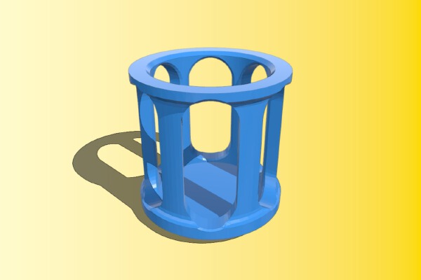 16 Oz Red Bull Cup Holder Adapter | 3d print model