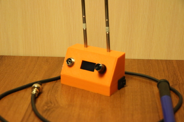 t12 oled soldering station | 3d print model