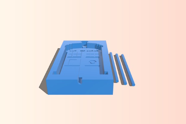 Tardis Popsicle Mold | 3d print model