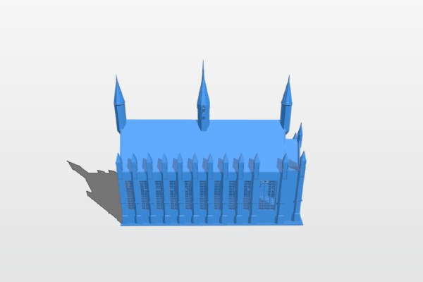 Hogwarts Great Hall | 3d print model