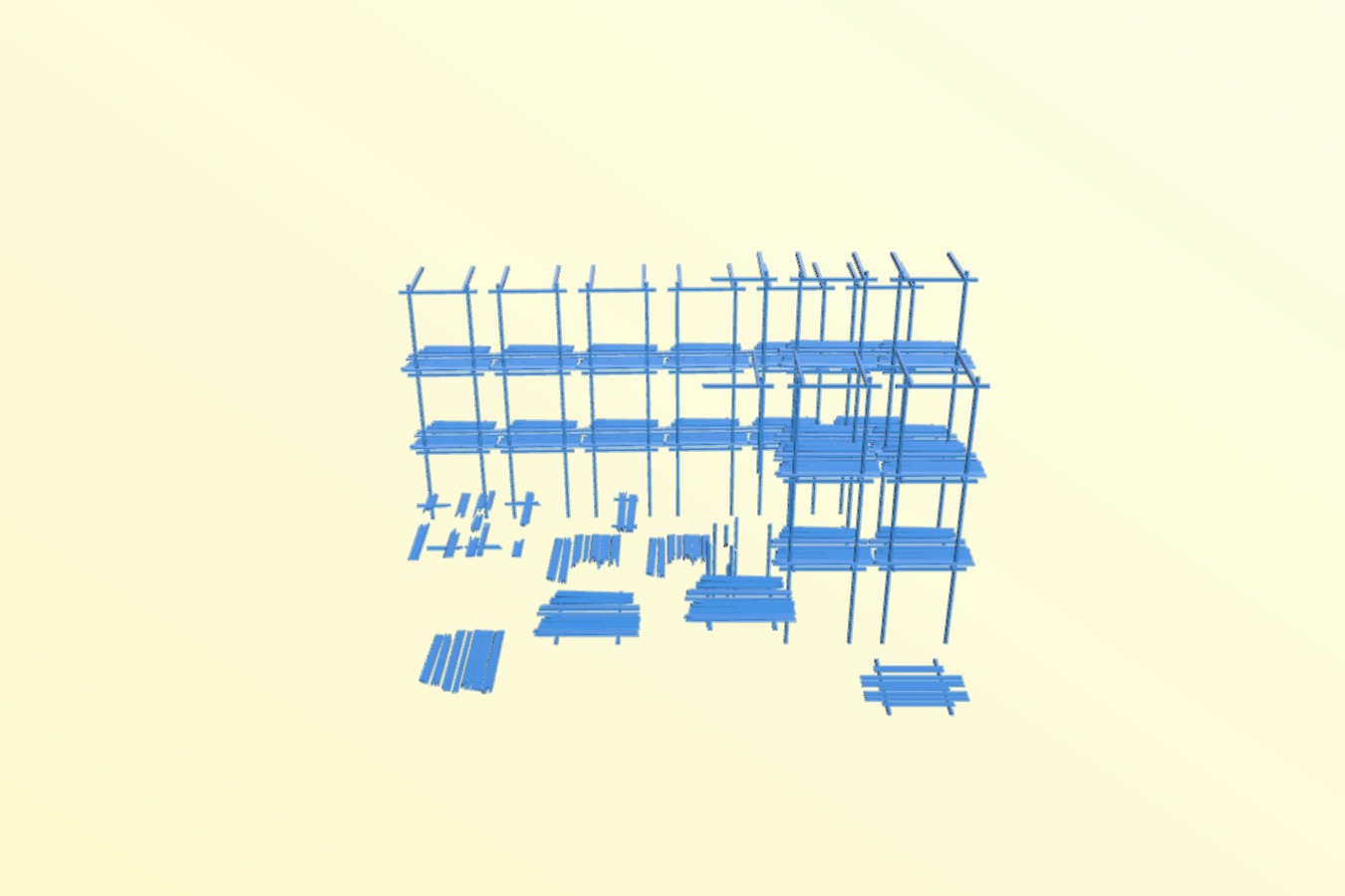 scaffolding - terrain