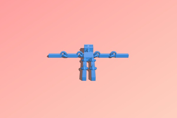 articulated enderman | 3d print model