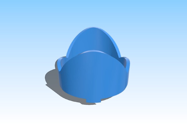GoPro LensHood to be used with Tarot or RCTimer IMP Gimbals | 3d print model