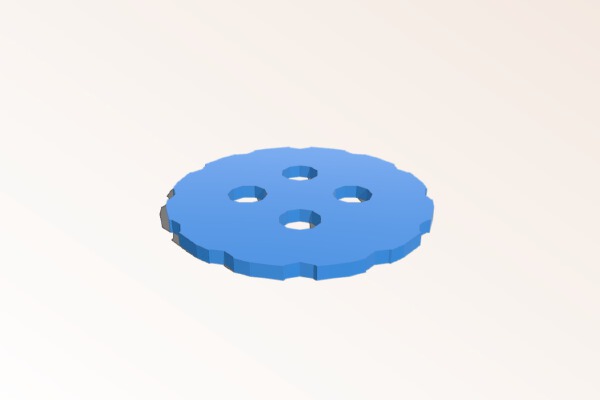 Button | 3d print model