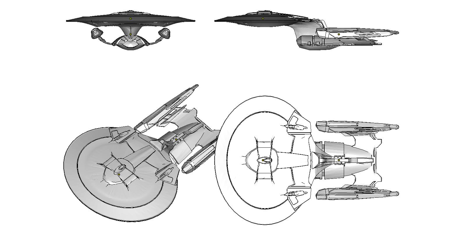 Star Trek Monarch-Class Exploration Cruiser