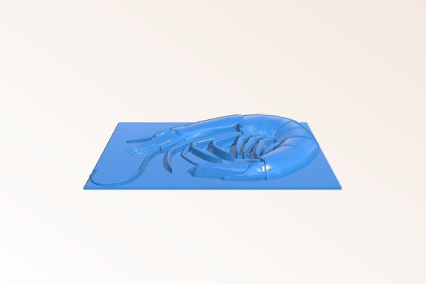 Shrimp | 3d print model