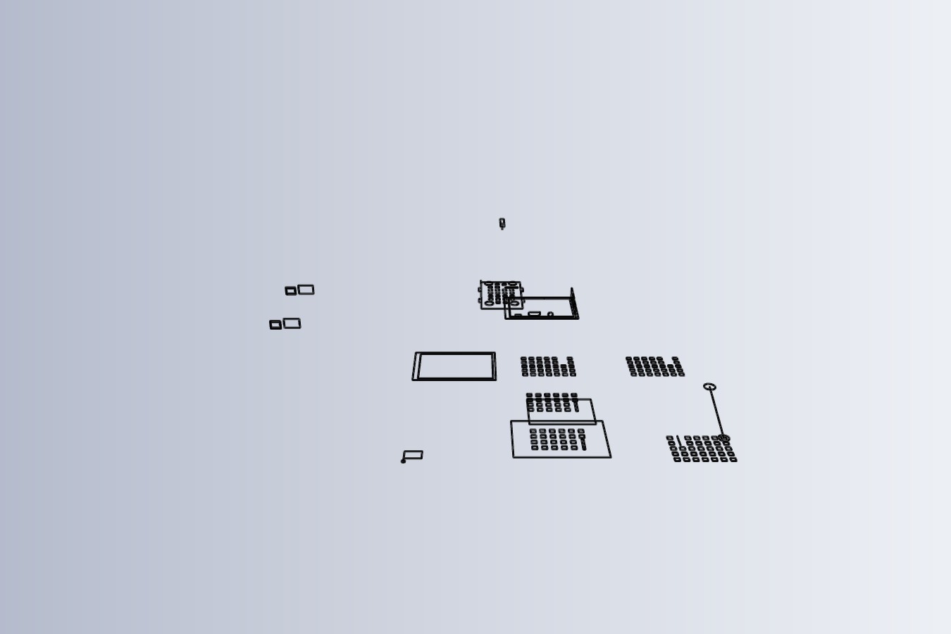 Raspberry Pi 2_B+ case with different lids and configurations