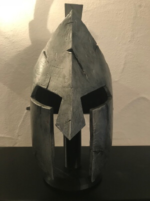 Helmet Stand - customizable - (also Hat Stand) | 3d print model