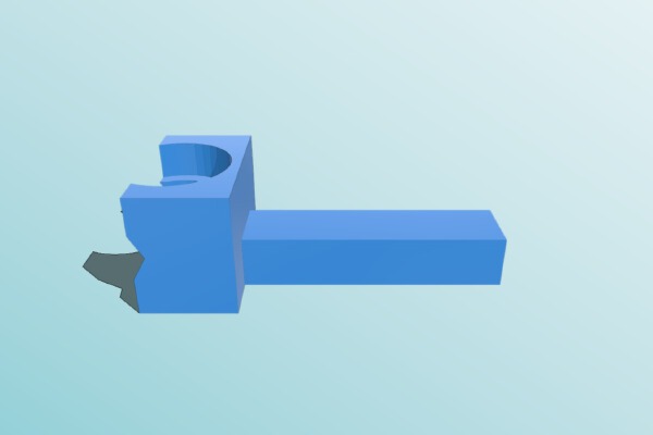 Bolt Hobbing Tool for Lathe | 3d print model