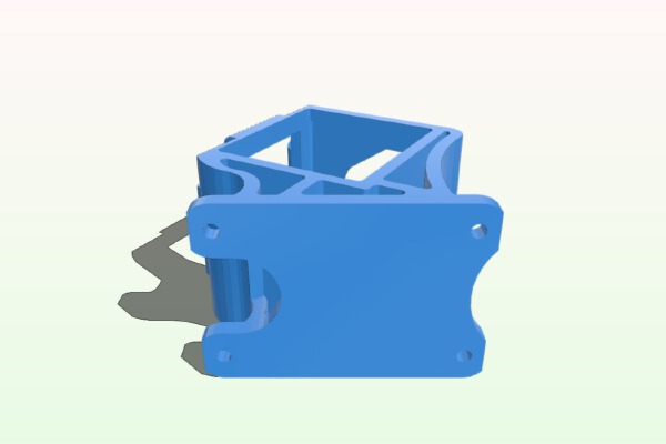 Alien 5" GoPro hero5 session mount | 3d print model