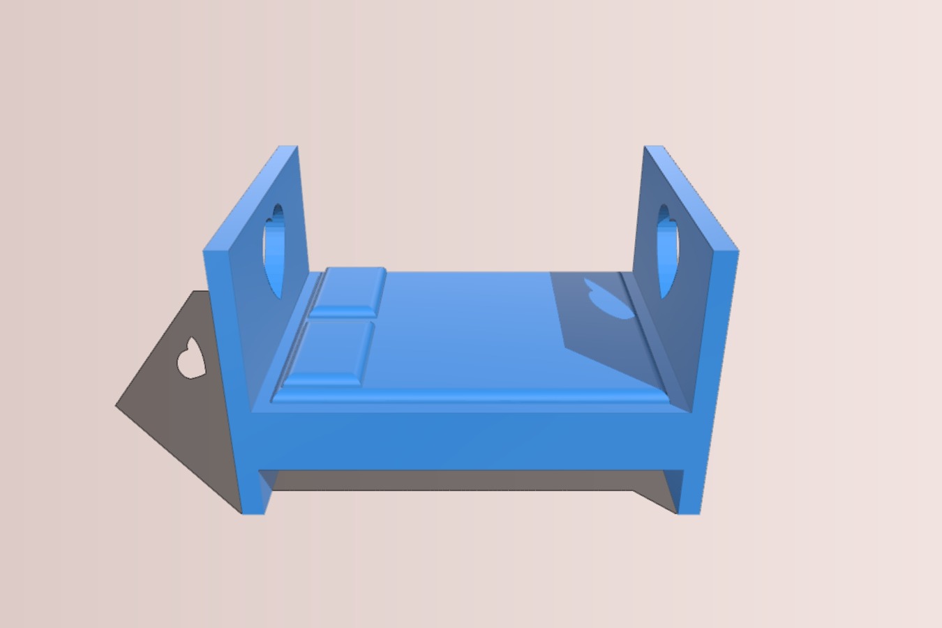Bed For Doll house (sylvania families)
