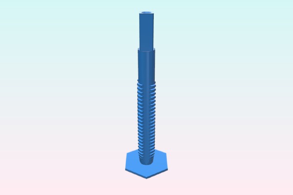 Left Hand ACME Tap 8 TPI | 3d print model
