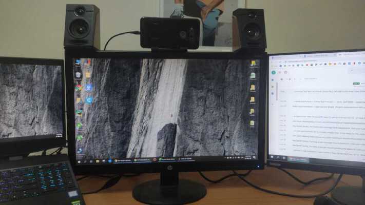 phone webcam monitor stand | 3d print model