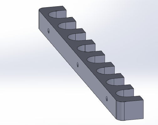 PEX Pipe Mount | 3d print model
