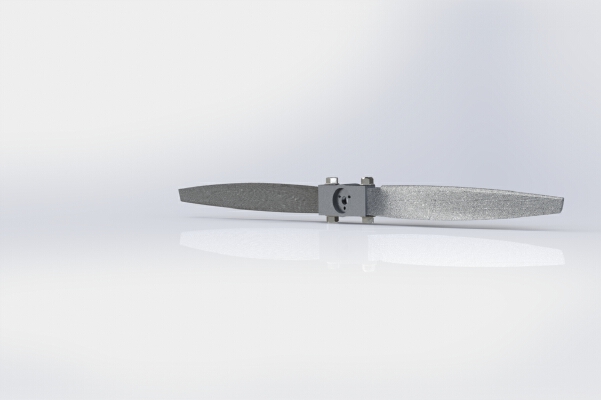 Propellers for heavy lift drone, two blades, 300mm props | 3d print model