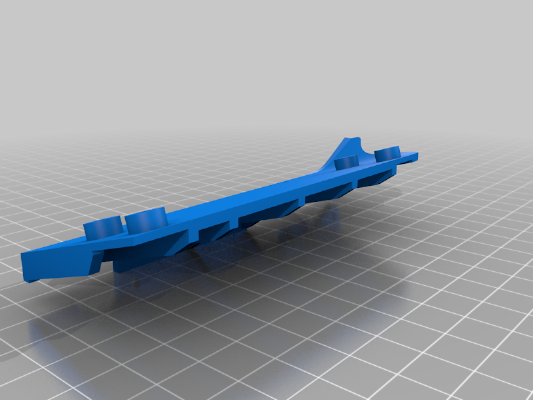 SSD Trail King LC70 body mounts | 3d print model