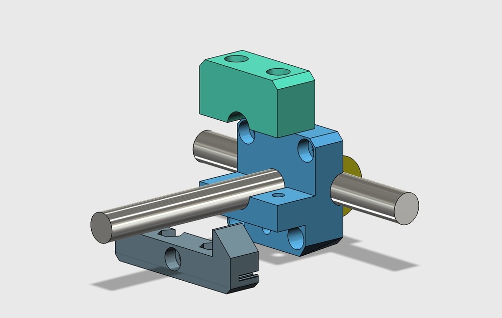 Vertex K8400 Print-head Mount Redesign