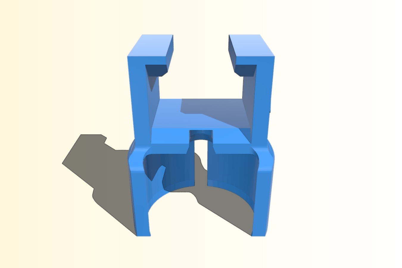 Printrbot Filament Filter Bracket