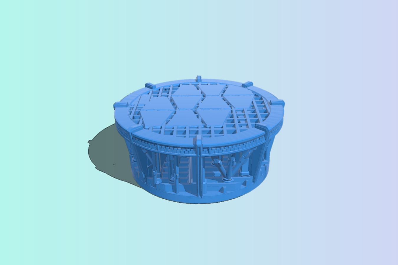 50mm Base - Sci-fi Space Platform