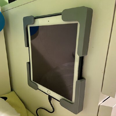 iPad wall sleeve | 3d print model