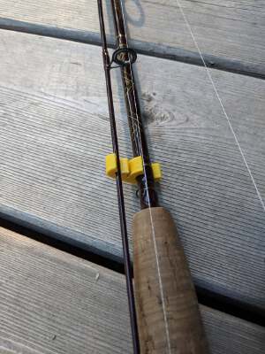 Customizable Fishing Rod Clips (v2) | 3d print model