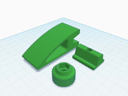 Sanding Tool for M5 and M6 screws | 3d print model