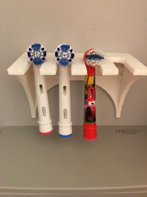 Oral B Zahnbürstenhalter für Wandmontage toothbrush holder wall | 3d print model