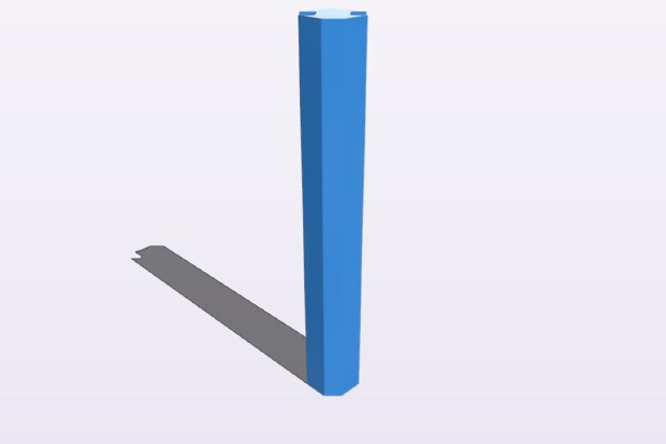 MakerBeam Tie Ribbon, 4 cm | 3d print model