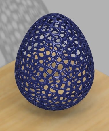 Voronoi Easter Eggs