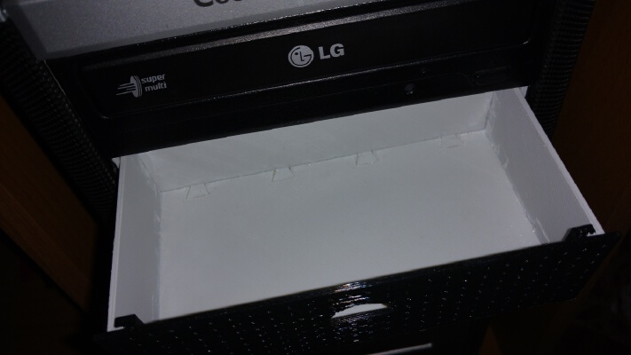 modular PC Bay Drawer | 3d print model