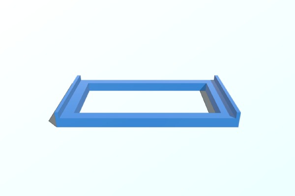 Customizable phone holder for dodocase _ google cardboard | 3d print model