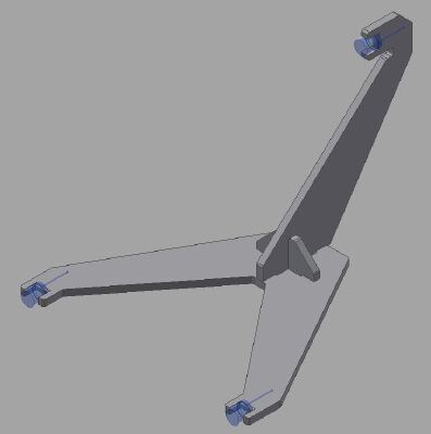 FreeTrack Cap Point Model | 3d print model