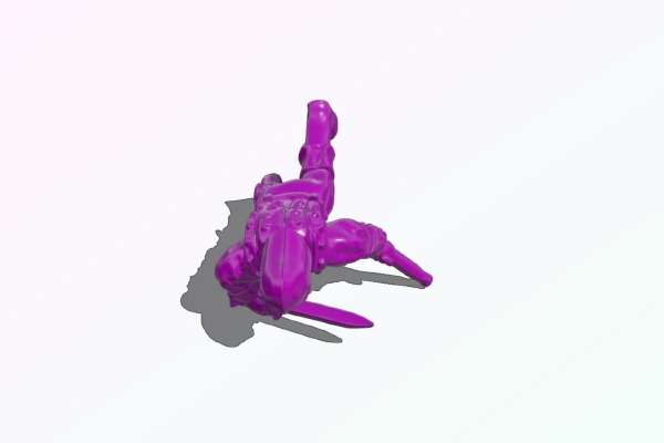 Human militia | 3d print model
