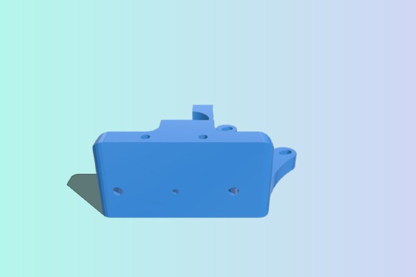 Cuerpo del extrusor para filamento 1.75mm -impresora Prusa i3- Remix del Greg's Wade reloaded | 3d print model