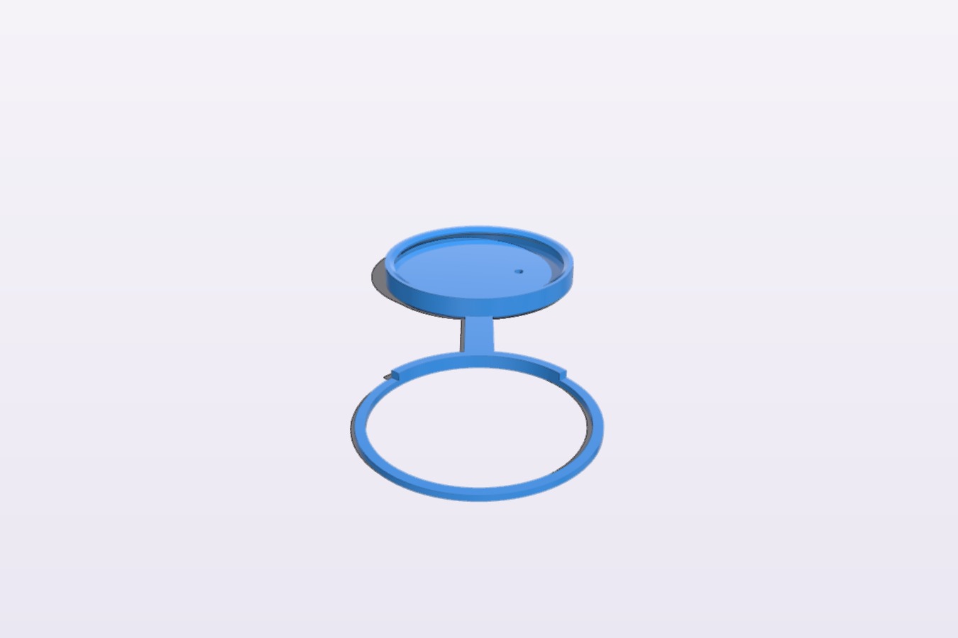 Wiper Washer Reservoir Cap (TPU print)