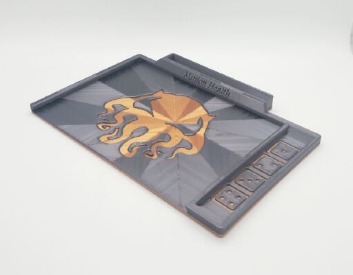 Dice Throne Adventures Minion Dashboard | 3d print model