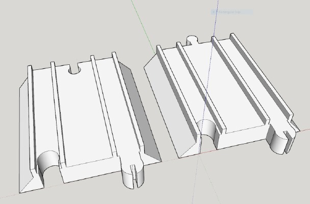 Thomas Track Adapter | 3d print model