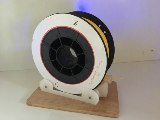 Filament Spool Holder with Dustfilter | 3d print model