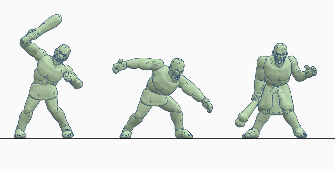 Heroscape Proxies: Zombies of Morindan - Type C