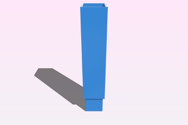 Square Support Rod - 3Dponics Vertical Garden | 3d print model