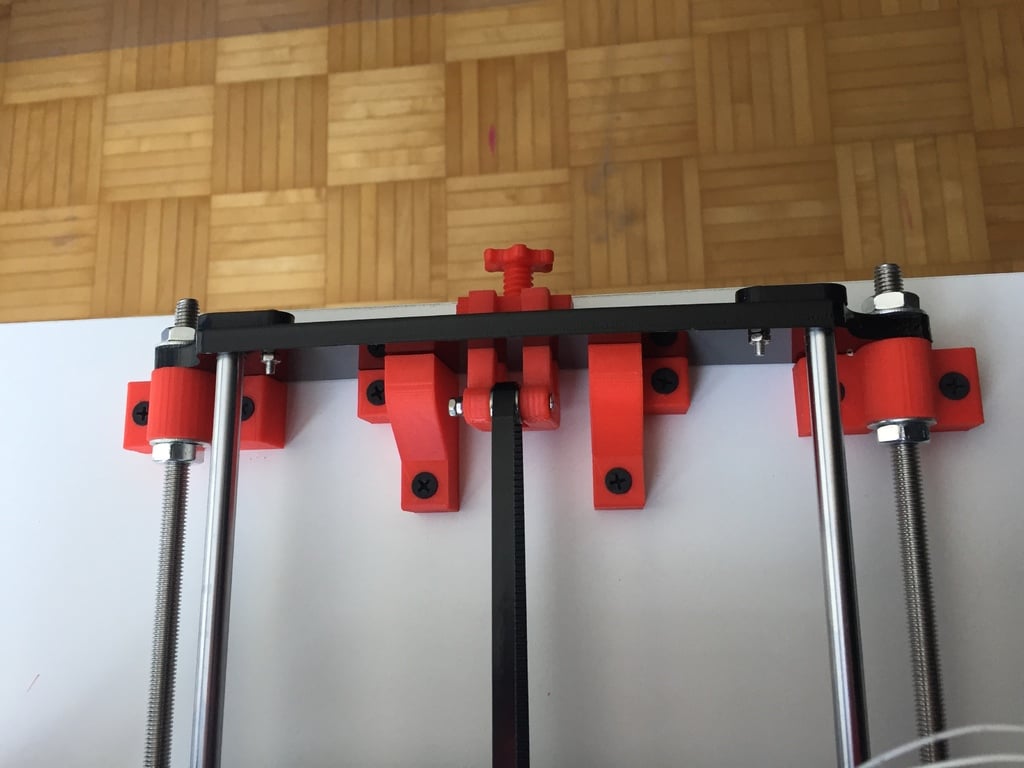 Anet A8 Front_Rear frame support